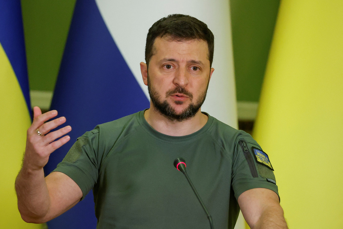 Tổng thống Ukraine Volodymyr Zelensky. Ảnh: Reuters Tổng thống Ukraine Volodymyr Zelensky. Ảnh: Reuters