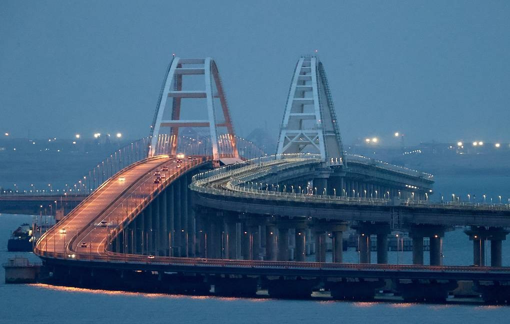 Cầu Kerch. Ảnh: Tass