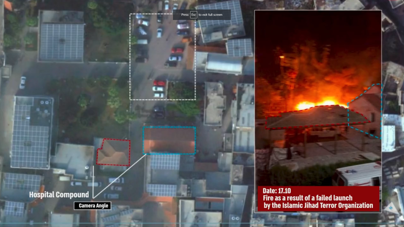 Hình ảnh do IDF công bố. Ảnh chụp màn hình