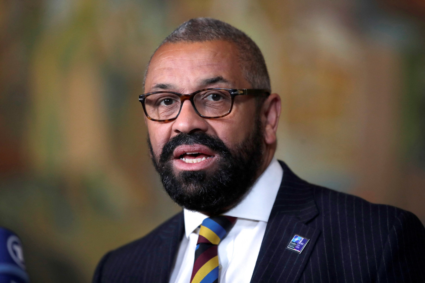 Ngoại trưởng Anh James Cleverly. Ảnh: Reuters Ngoại trưởng Anh James Cleverly. Ảnh: Reuters