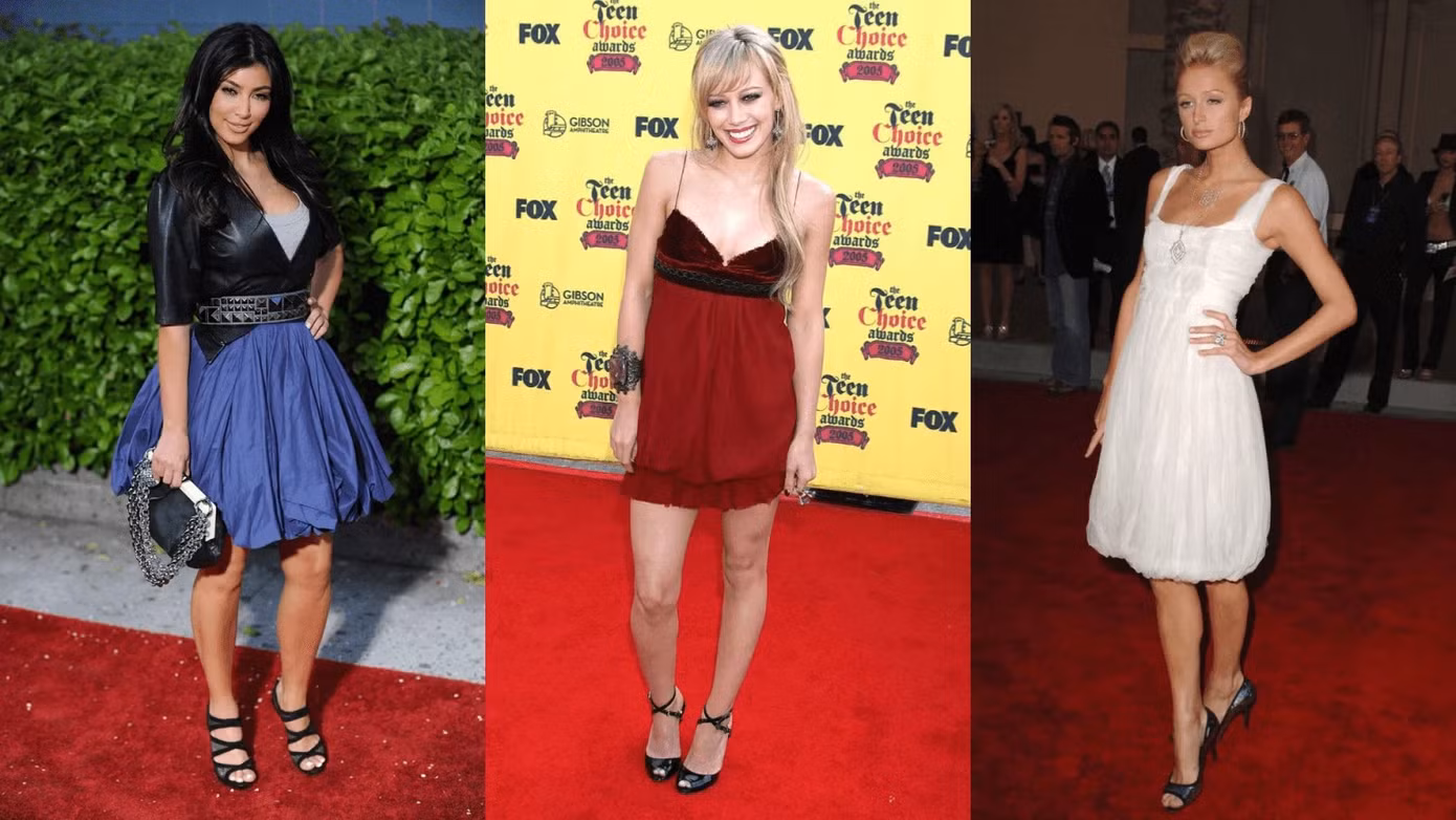 Hilary Duff, Paris Hilton, Kim Kardashian.