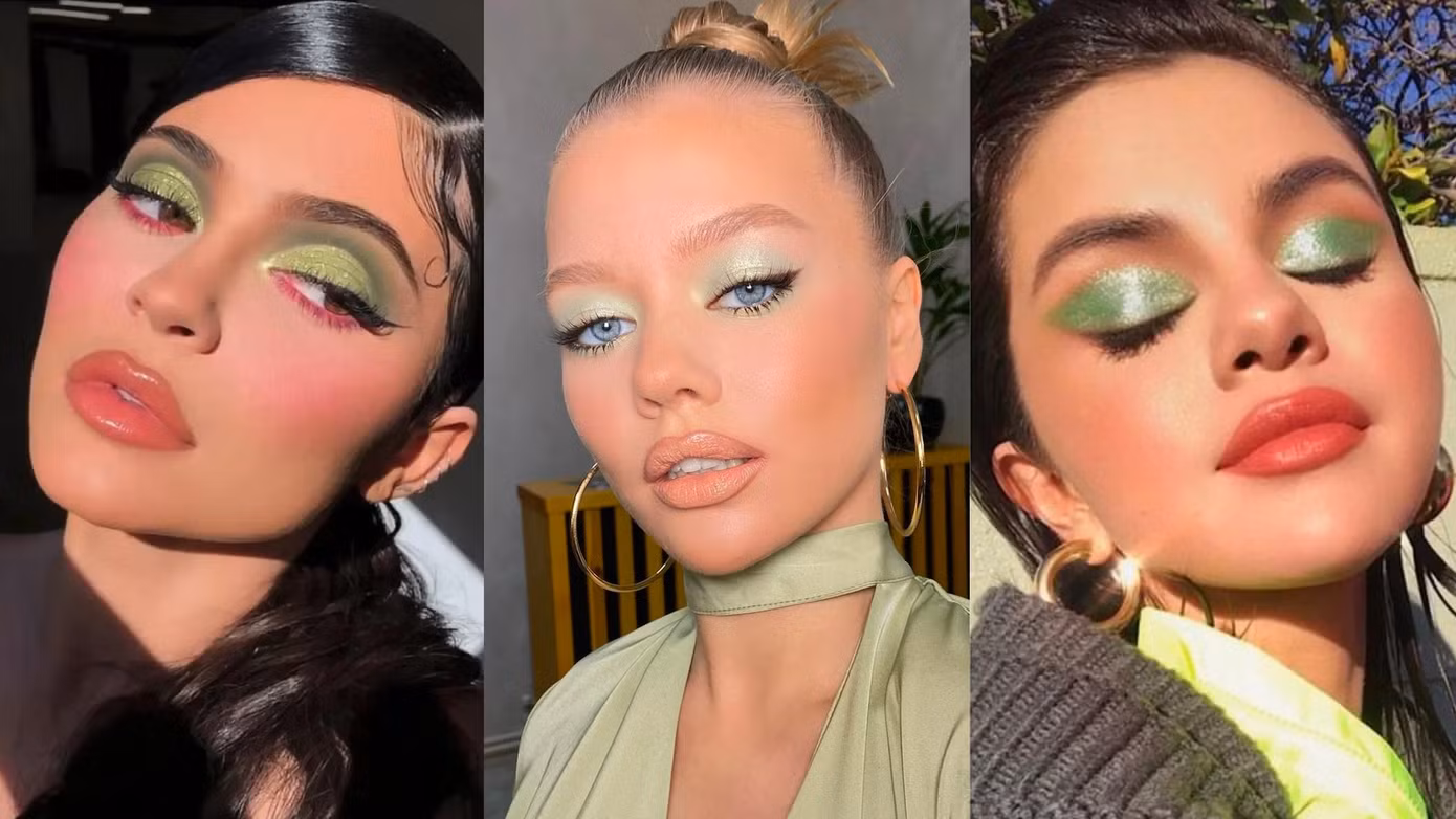 Layout makeup matcha latte cảm giác lạnh, sang trọng. Layout makeup matcha latte cảm giác lạnh, sang trọng.