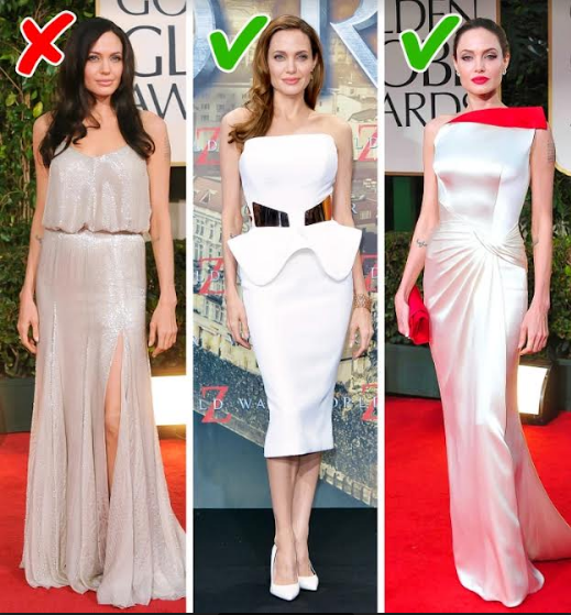 Angelina Jolie có cả một bộ sưu tập những bộ trang phục chít eo và nhấn hông. Angelina Jolie có cả một bộ sưu tập những bộ trang phục chít eo và nhấn hông.