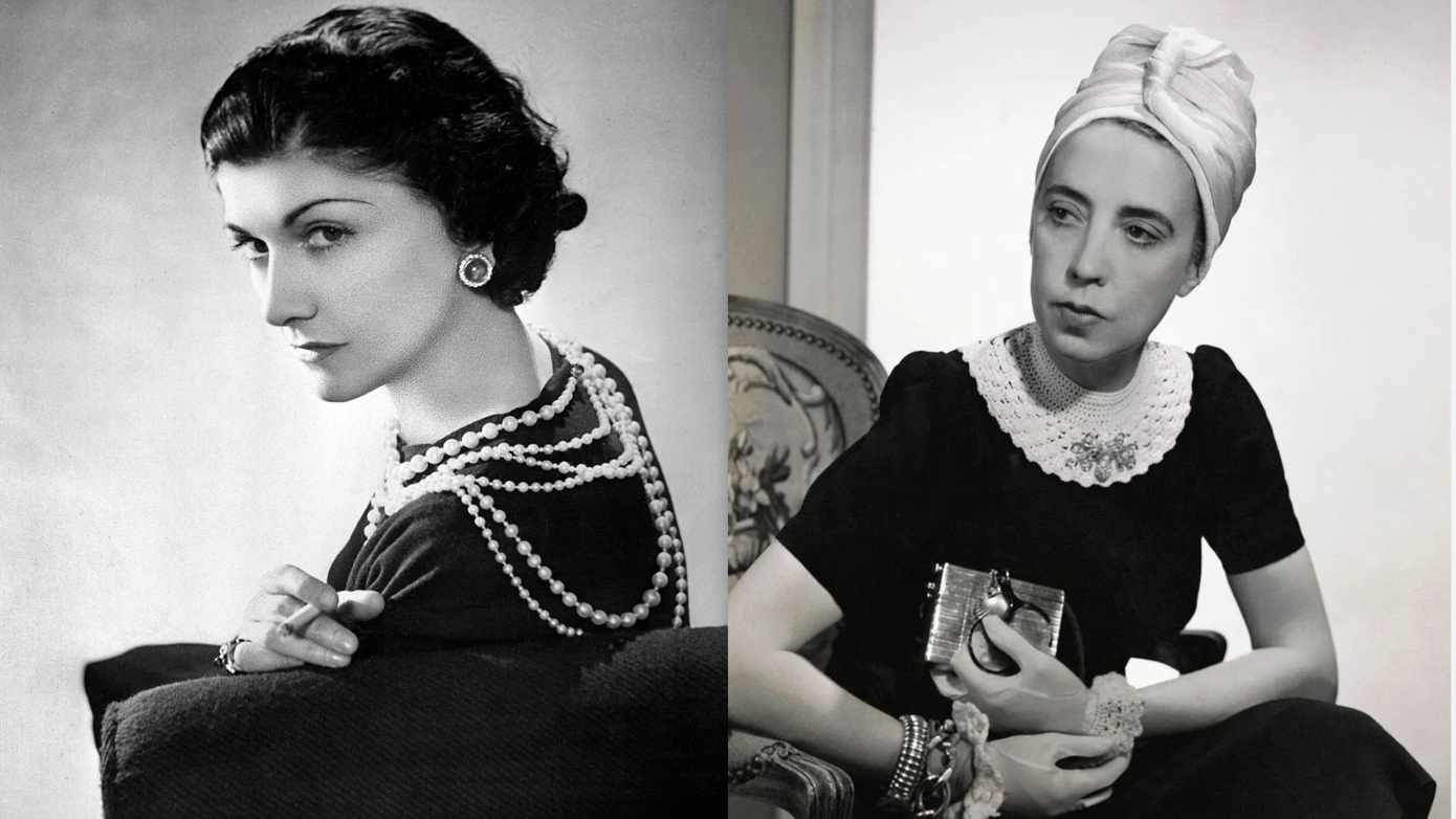 Nếu Coco chọn kiểu dáng thanh nhã và trung tính thì Elsa lại theo đuổi phong trào nghệ thuật siêu thực.