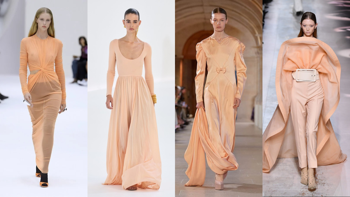 Sau gam màu táo bạo mang tên Vivia Magenta của 2023, viện màu Pantone đã công bố màu sắc chủ đạo cho năm 2024 là Peach Fuzz. Sau gam màu táo bạo mang tên Vivia Magenta của 2023, viện màu Pantone đã công bố màu sắc chủ đạo cho năm 2024 là Peach Fuzz.