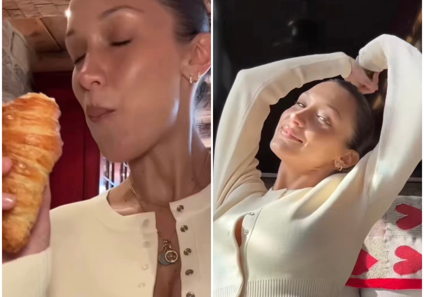 Bánh Croissant đúng kiểu Pháp phải thật xốp, giòn và có thể xé ra từng lớp mỏng.