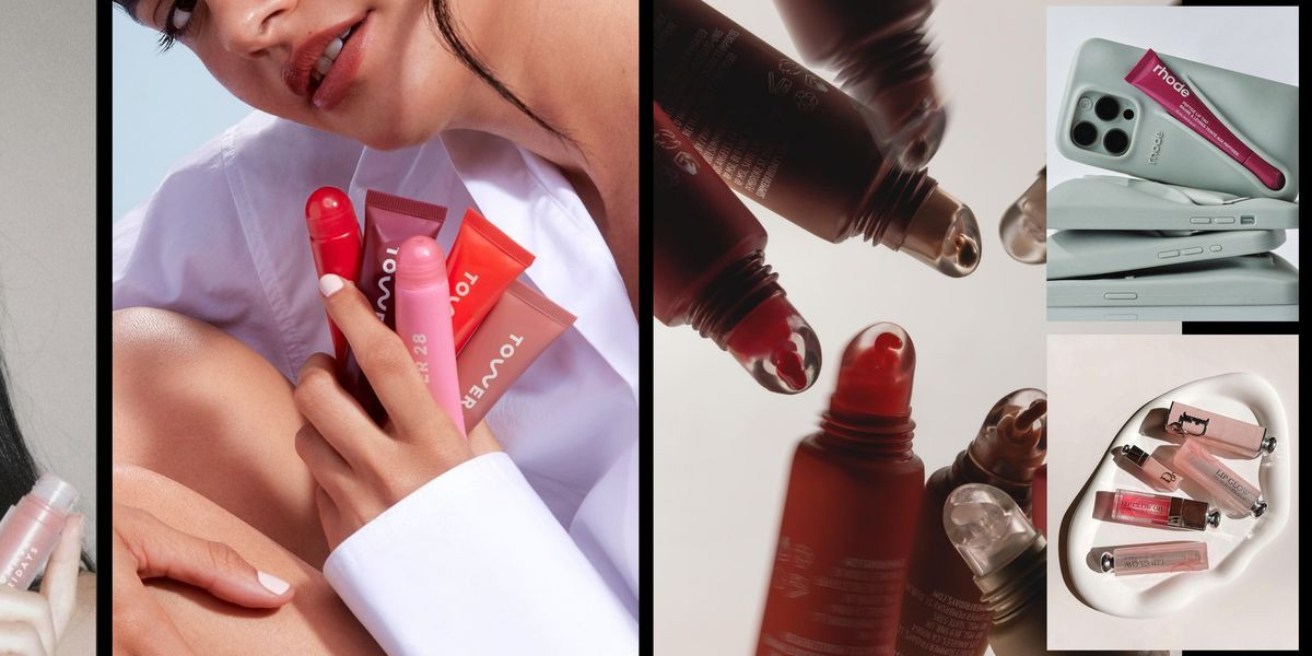 Hailey Bieber ra mắt chiếc ốp lưng iPhone chứa một ống Rhode Lip Peptide Treatment.