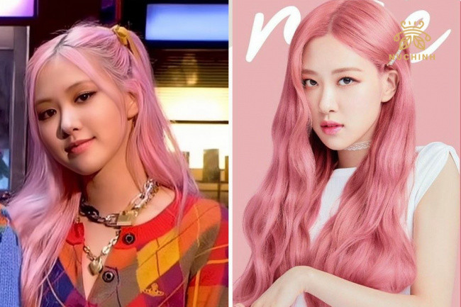 Việc duy trì mái tóc hồng đào của Rosé cần công phu dưỡng và chăm sóc kĩ lưỡng, giúp màu tóc của cô nàng không bị phai màu.