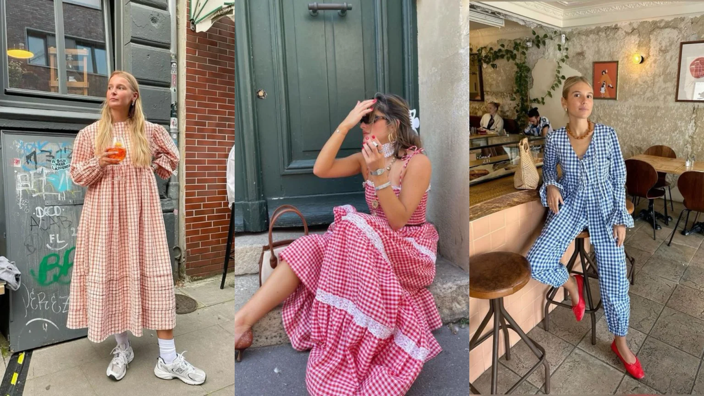 Những bộ pyjama kẻ sọc gingham gần đây được yêu thích hết mực khi có tính ứng dụng cao. Những bộ pyjama kẻ sọc gingham gần đây được yêu thích hết mực khi có tính ứng dụng cao.