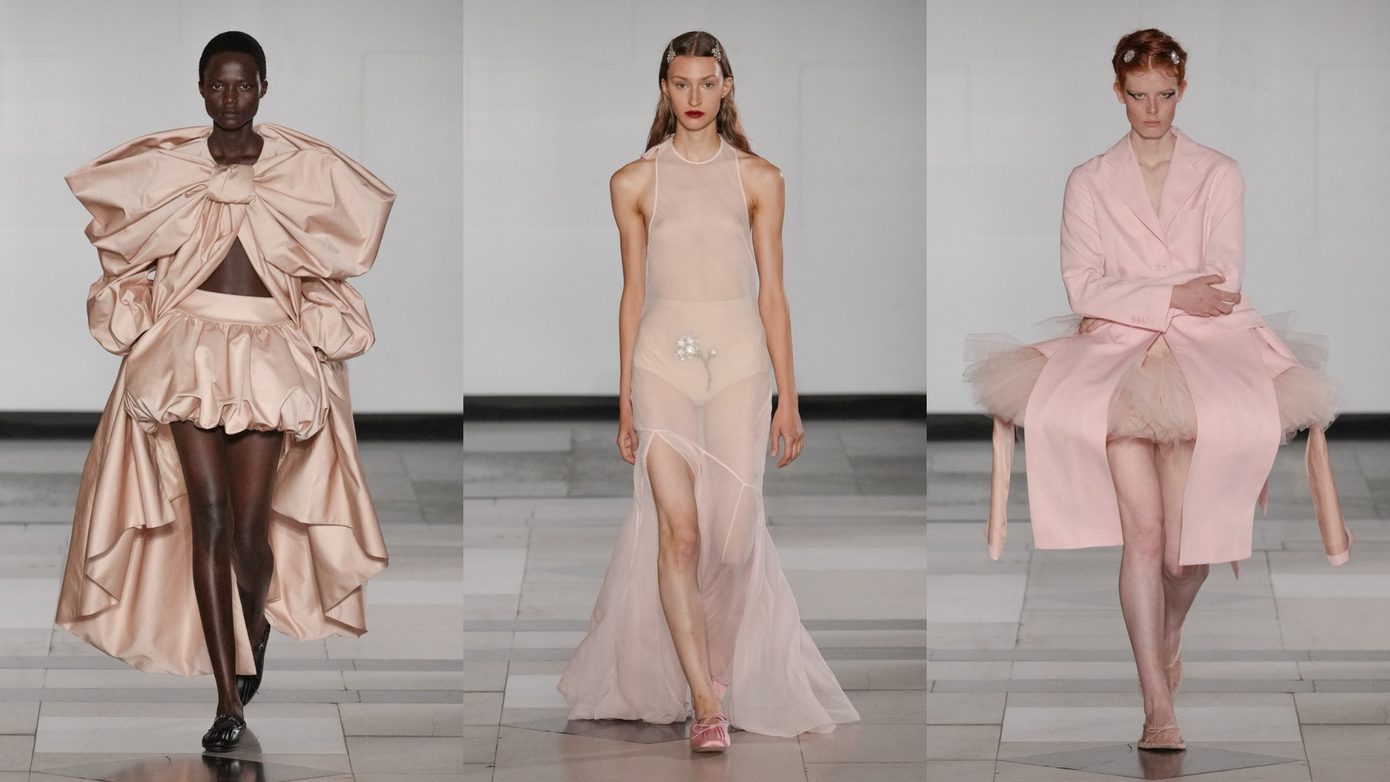 Simone Rocha chưa bao giờ là một thương hiệu quan tâm đến sự nhu mì hay ăn mặc giản dị.