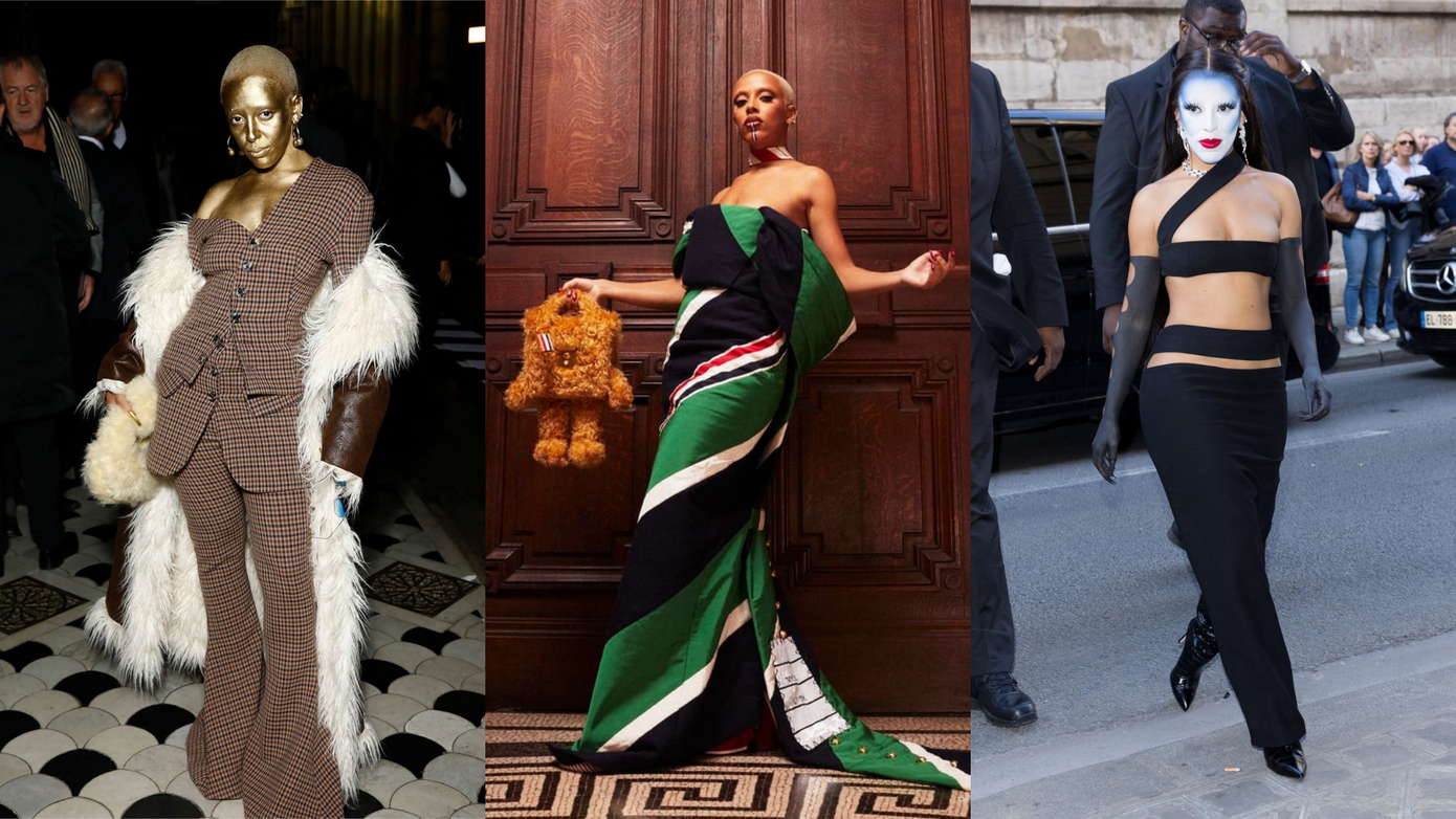 Nữ rapper đã có hàng loạt khoảnh khắc iconic tại các tuần lễ thời trang.