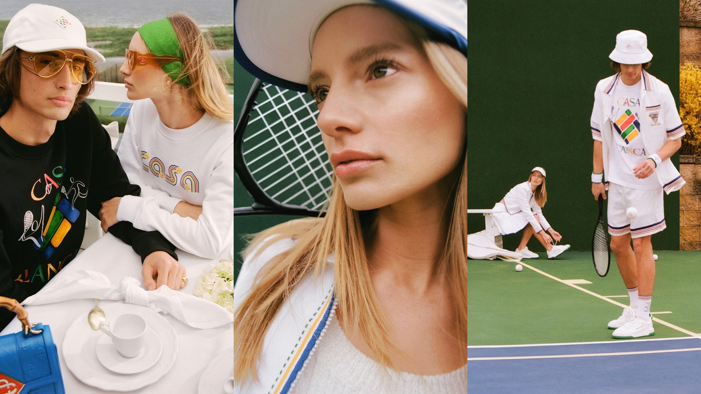 Các thương hiệu lấy cảm hứng từ thể thao đã thúc đẩy sự lên ngôi của xu hướng tenniscore. Các thương hiệu lấy cảm hứng từ thể thao đã thúc đẩy sự lên ngôi của xu hướng tenniscore.