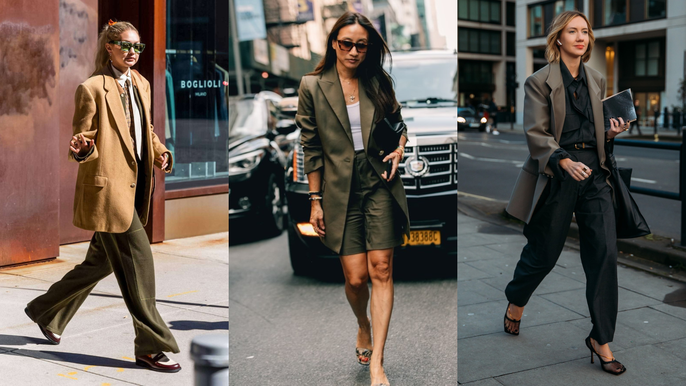 Với xu hướng Corpcore thì phom áo lửng, bra top, quần bermuda sẽ mang đến cho bạn một vẻ ngoài tươi mới, trẻ trung và thời thượng hơn.