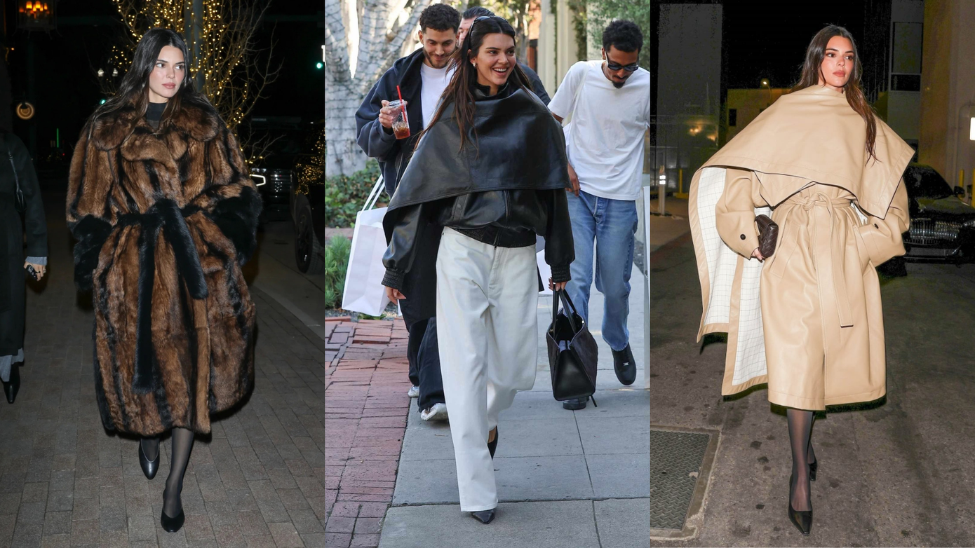 Khoác lên mình các tác phẩm thời trang của Phoebe Philo, Kendall một lần nữa trở thành chủ đề được làng mốt quan tâm.