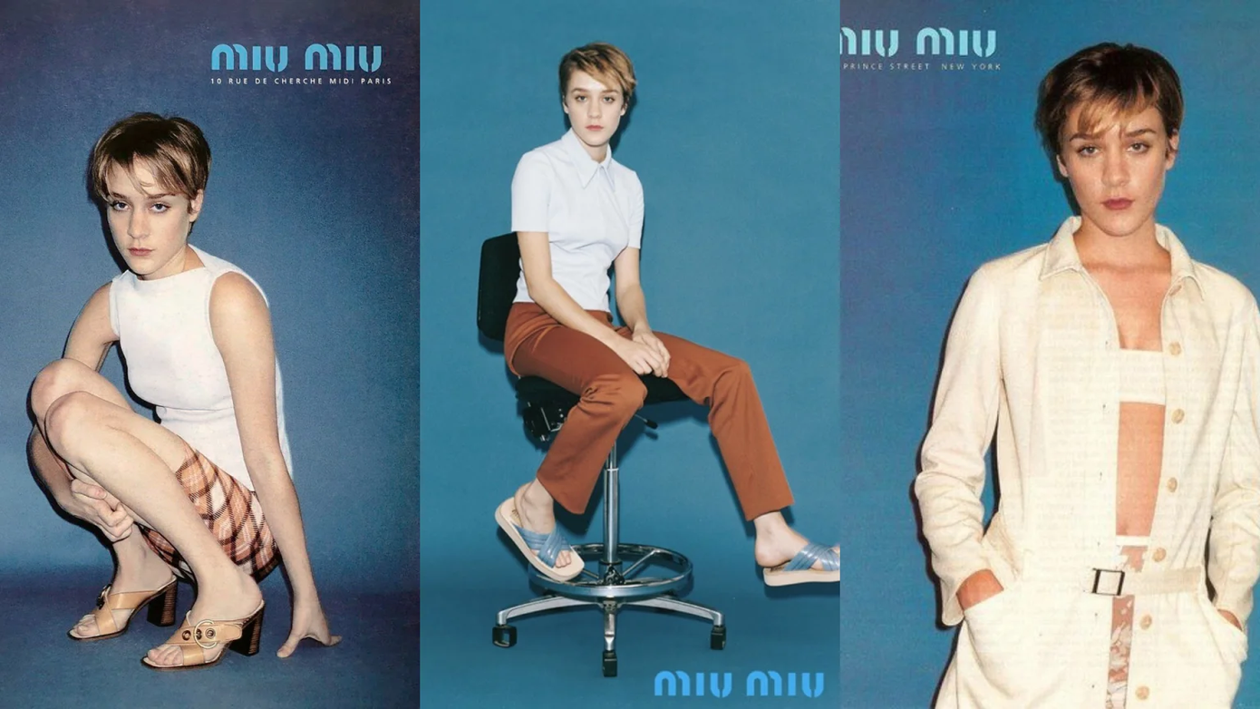 Miu Miu Girl thu hút sự chú ý bởi vẻ ngoài rất đặc trưng.