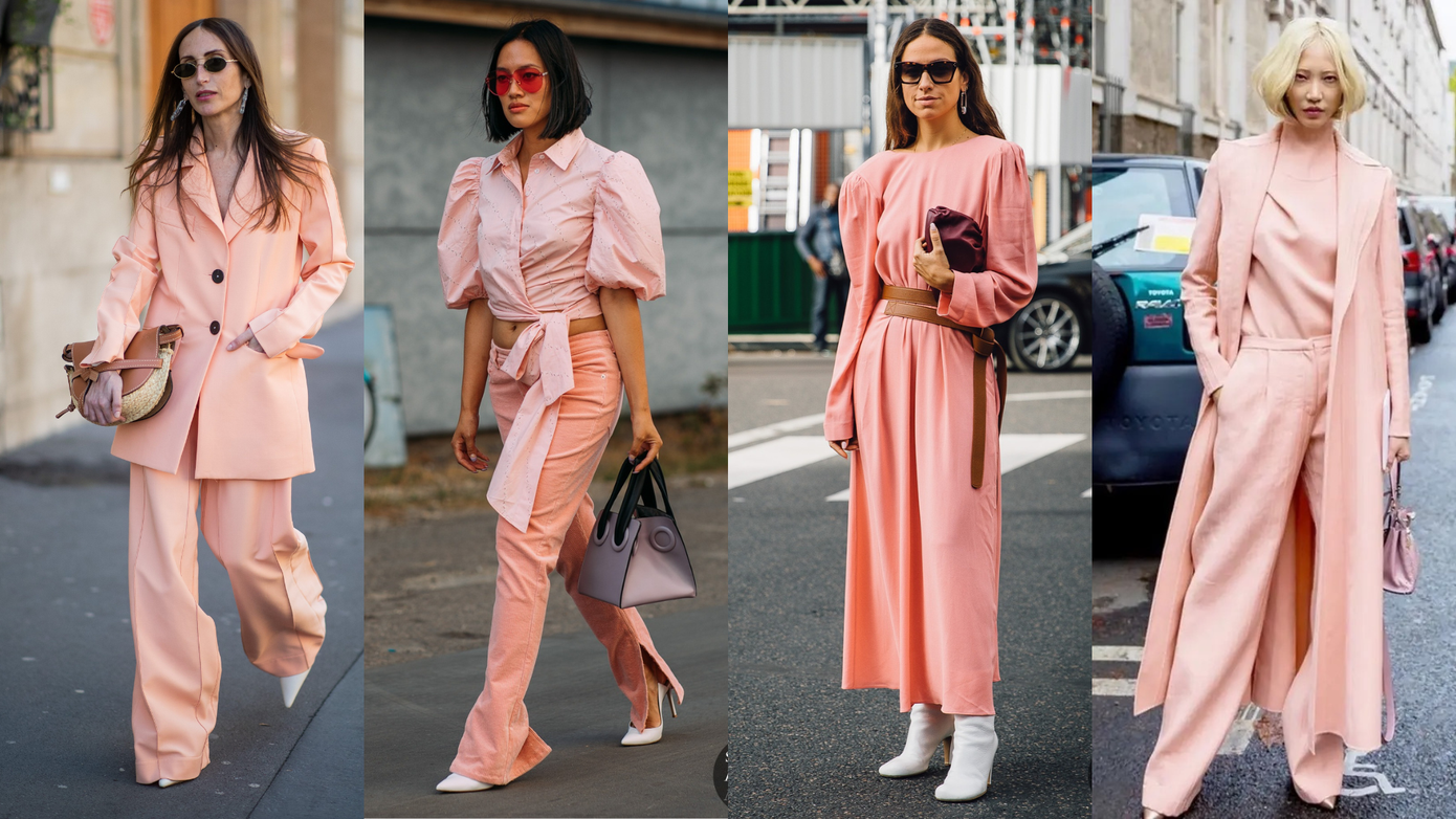 Chỉ cần một bộ suits cắt may độc đáo màu cam pha hồng là đã sở hữu được một diện mạo monochrome Peach Fuzz lý tưởng. Chỉ cần một bộ suits cắt may độc đáo màu cam pha hồng là đã sở hữu được một diện mạo monochrome Peach Fuzz lý tưởng.