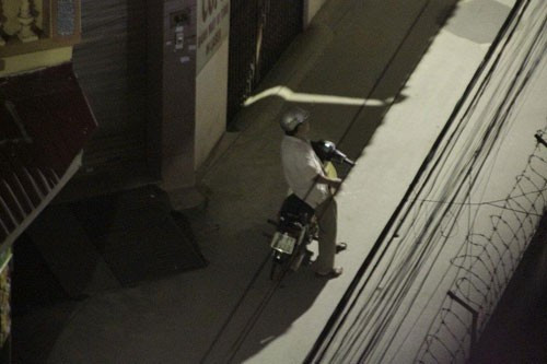 Hình ảnh nữ sinh ghi lại và đăng tải lên mạng 