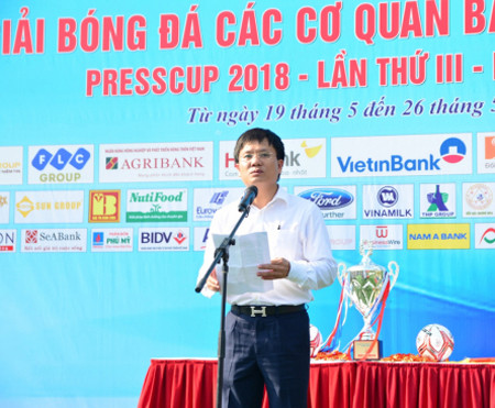 Báo Tiền Phong khởi đầu thắng lợi mùa giải Press Cup 2018 ảnh 1