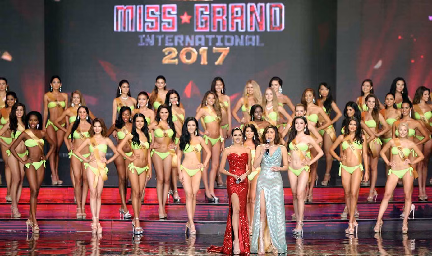 Huyền My và màn trình diễn bikini nóng bỏng tại bán kết Miss Grand ảnh 16