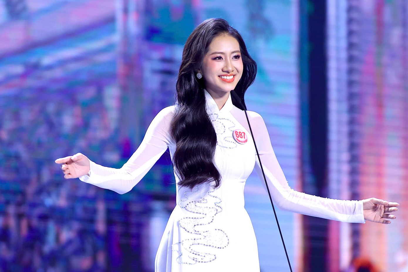 Hà Trúc Linh sinh năm 2004, đến từ Phú Yên, Hoa khôi Đại học Tài chính - Marketing 2023. Hà Trúc Linh sinh năm 2004, đến từ Phú Yên, Hoa khôi Đại học Tài chính - Marketing 2023.