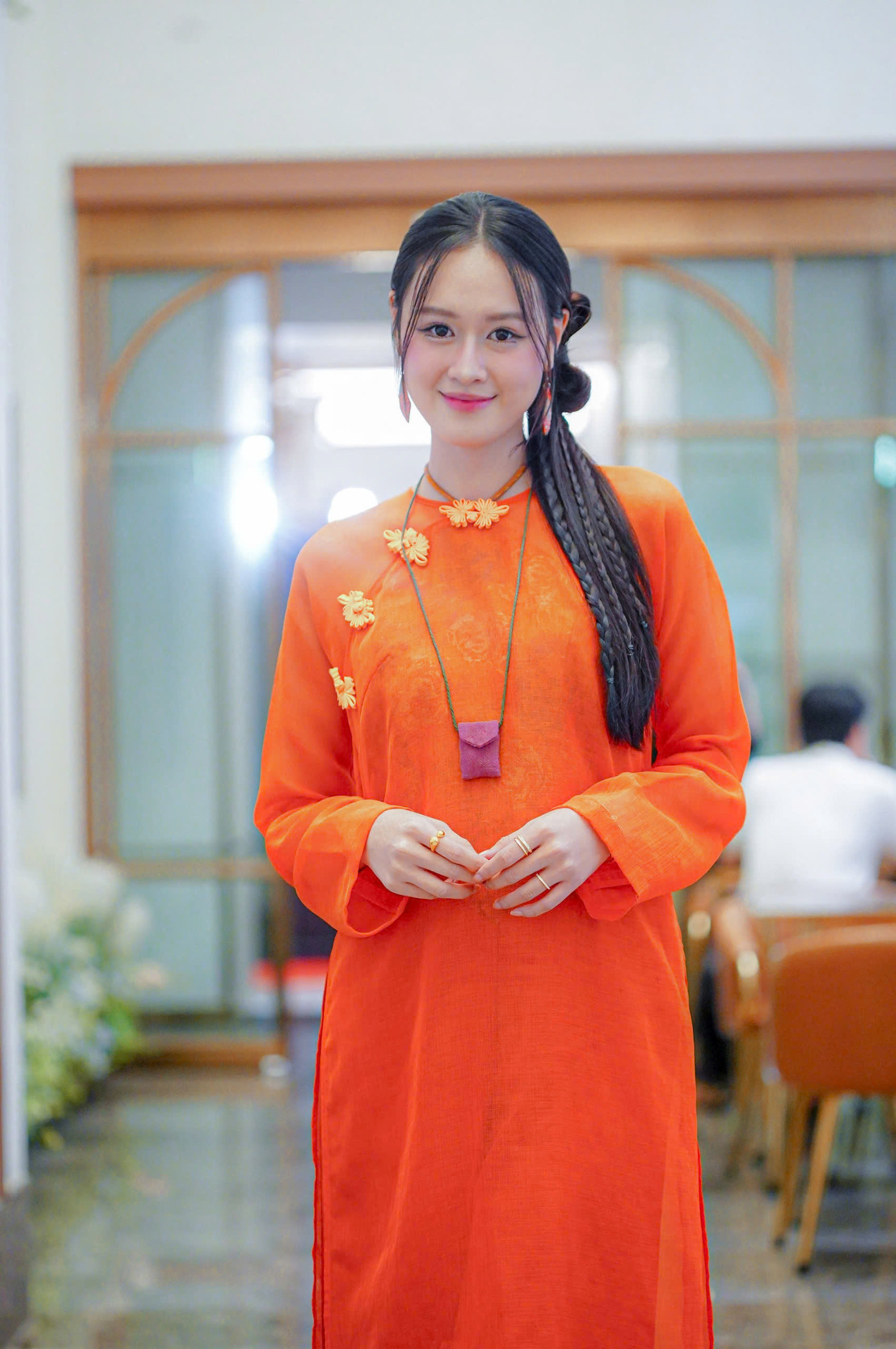 Anh Phạm chia sẻ vợ chồng cô chưa có kế hoạch sinh con trong năm nay. Ảnh: Duy Phạm.