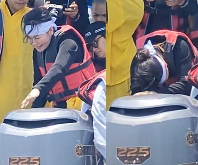 Khoảnh khắc vợ Quý Bình ngã quỵ khi thuỷ táng chồng. Khoảnh khắc vợ Quý Bình ngã quỵ khi thuỷ táng chồng.