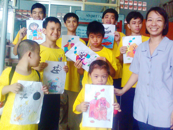 Học sinh lớp Sen Ngọc