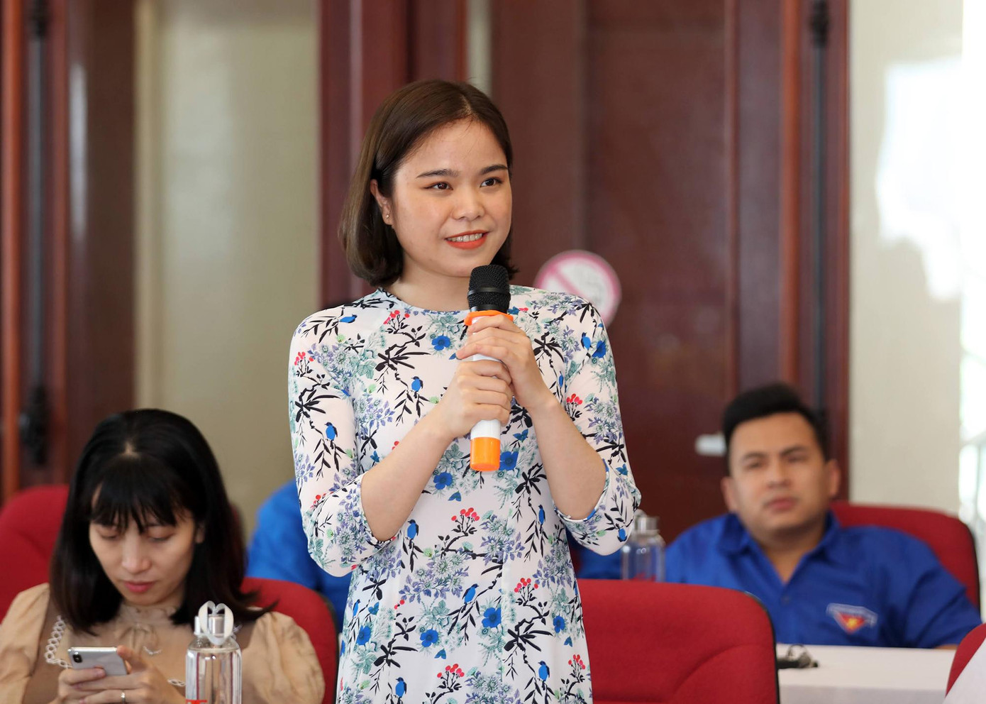 Chị Cao Thị Ánh Tuyết cho biết đã về nước và mong muốn tiếp tục được cống hiến trong công tác Đoàn và phong trào thanh niên. Ảnh: Như Ý Chị Cao Thị Ánh Tuyết cho biết đã về nước và mong muốn tiếp tục được cống hiến trong công tác Đoàn và phong trào thanh niên. Ảnh: Như Ý