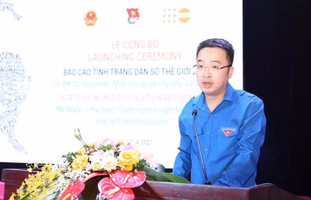 Anh Nguyễn Tường Lâm phát biểu tại chương trình. Ảnh: Lâm Đăng Hải