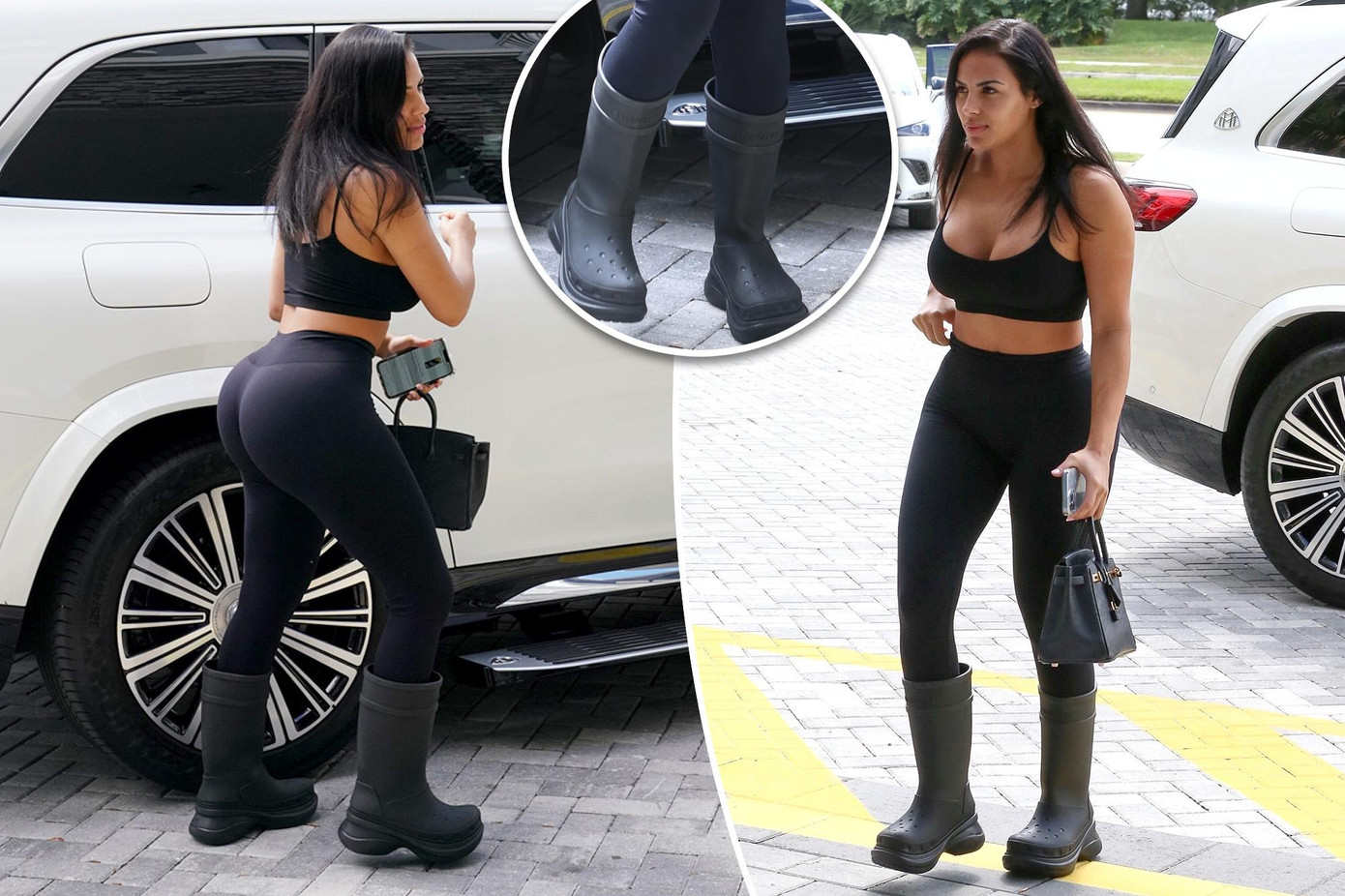 Chaney trở thành tâm điểm nhờ thân hình "bốc lửa", hút mắt nhất là vòng một và vòng ba "khủng".