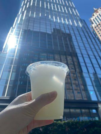 Đại S gửi nước để cảm ơn truyền thông Đài Loan.