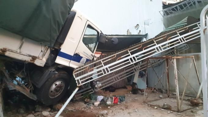 Hiện trường vụ việc. Ảnh: PLP Hiện trường vụ việc. Ảnh: PLP