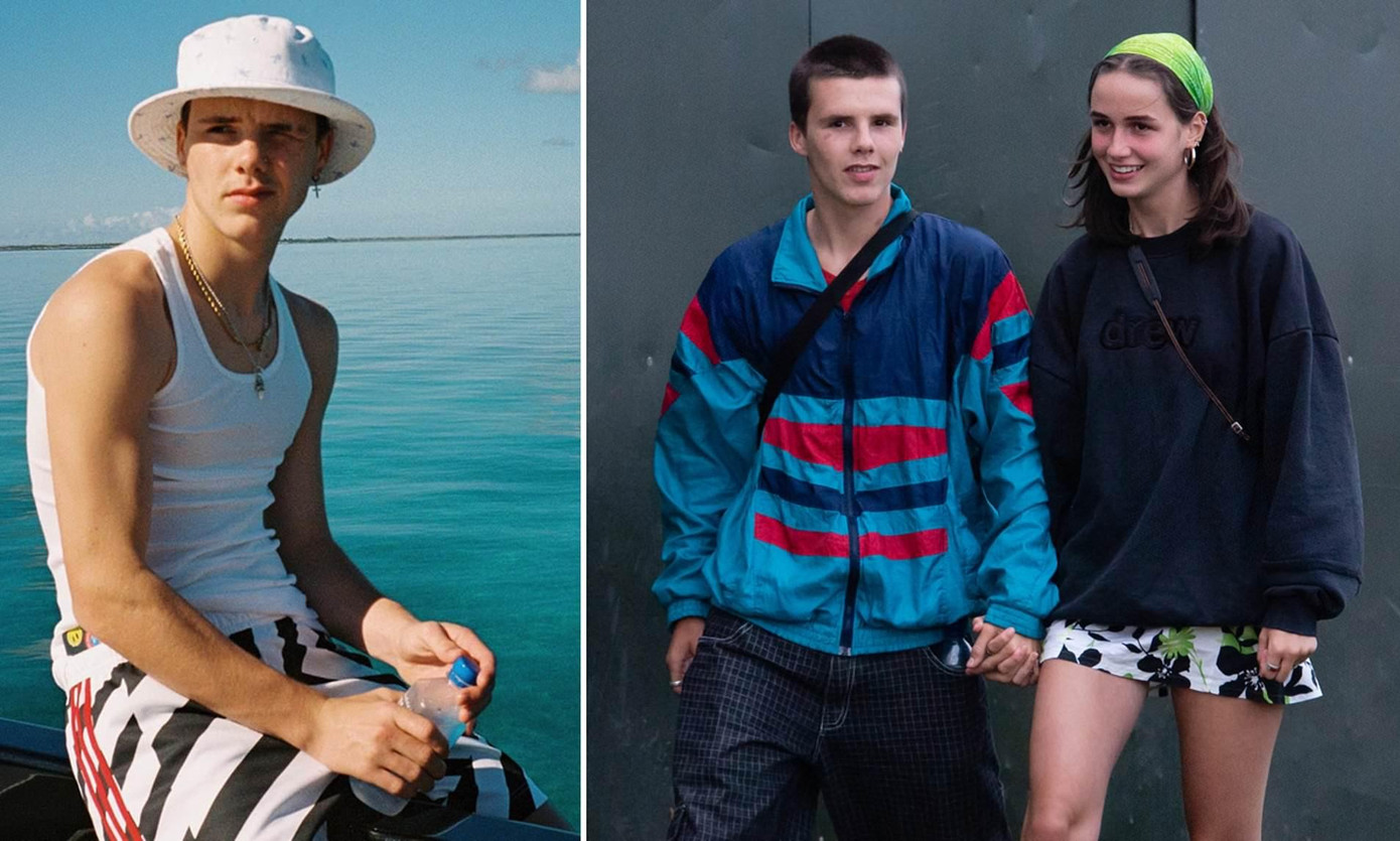 Cruz Beckham chia tay bạn gái Bliss Chapman.