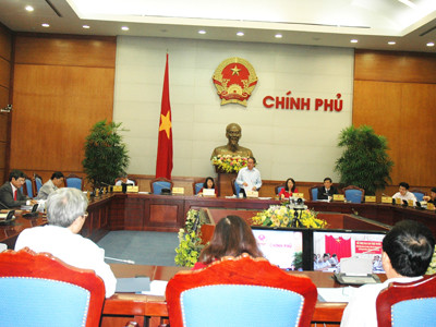 Phó Thủ tướng Nguyễn Thiện Nhân phát biểu chỉ đạo hội nghị về công tác phòng, chống dịch bệnh