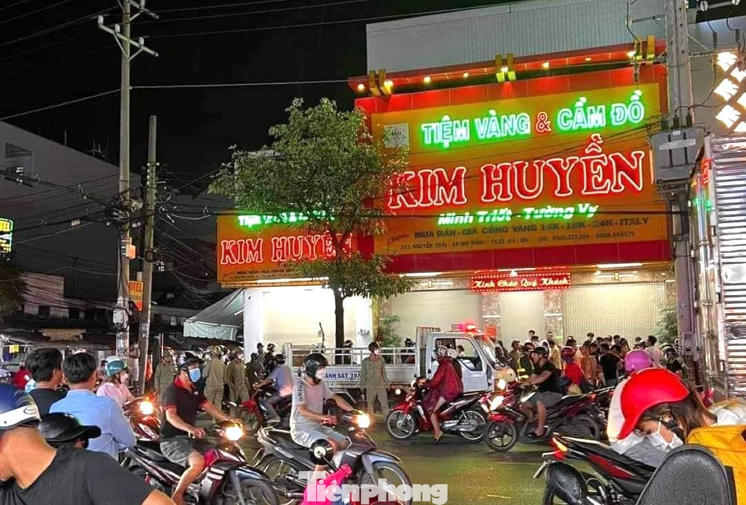 Tiệm vàng nơi xảy ra vụ việc