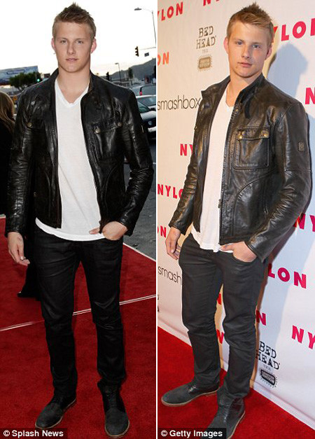 Trước đó Alexander đã tới tham dự 2 sự kiện ở Hollywood