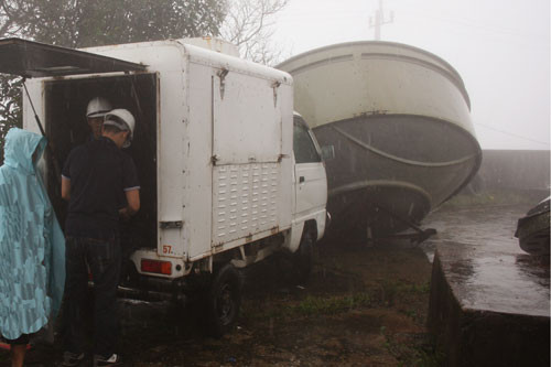 Xe ứng cứu tại trạm ODN 172