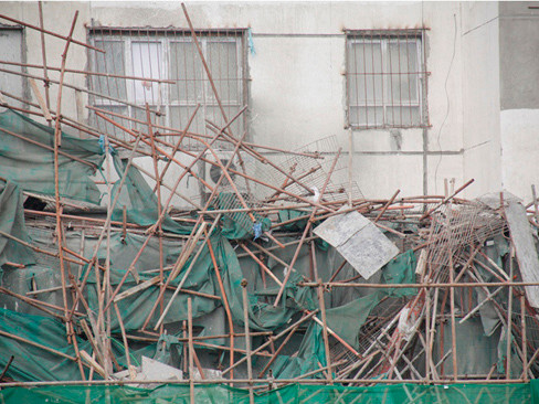 Hiện trường vụ tai nạn. Ảnh: Tuấn Nguyễn