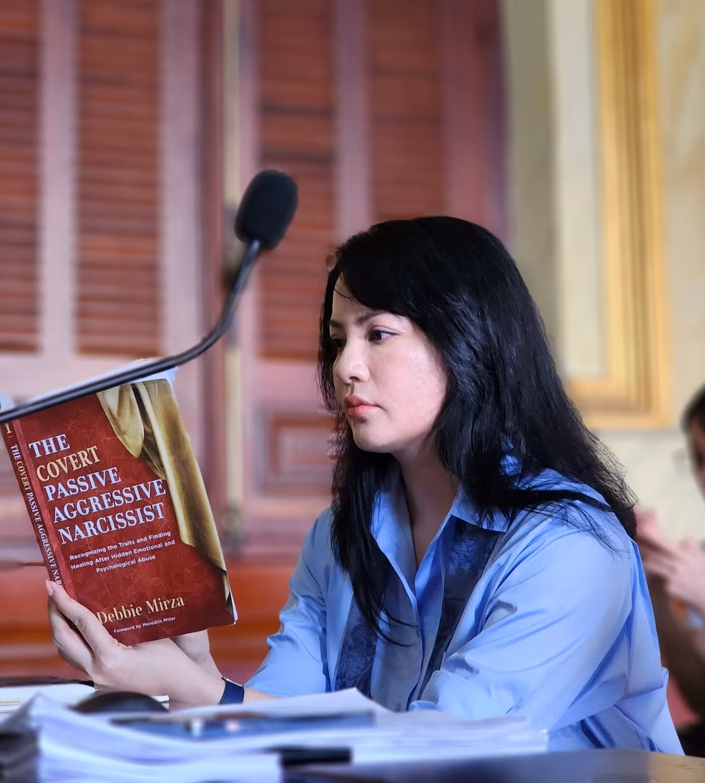 Bà Phạm Thị Ngọc Thúy tại phiên tòa.
