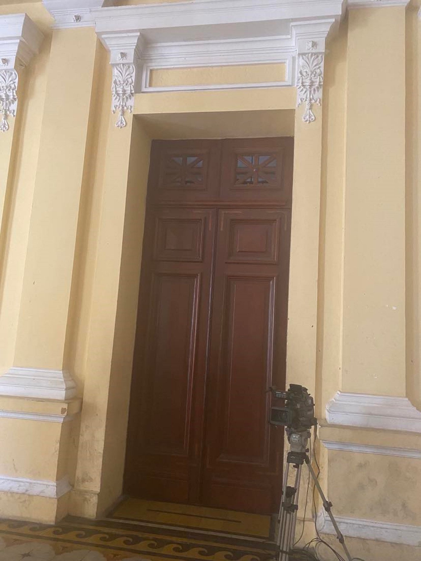 Phòng xử án B1 - nơi xét xử bà Nguyễn Phương Hằng và đồng phạm. Ảnh: Tân Châu. Phòng xử án B1 - nơi xét xử bà Nguyễn Phương Hằng và đồng phạm. Ảnh: Tân Châu.