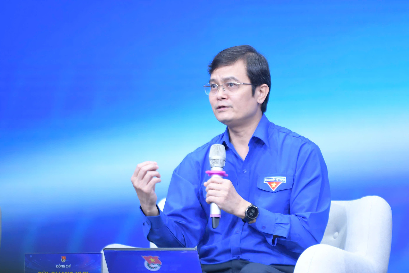 Anh Bùi Quang Huy - Ủy viên dự khuyết T.Ư Đảng, Bí thư thứ nhất T.Ư Đoàn