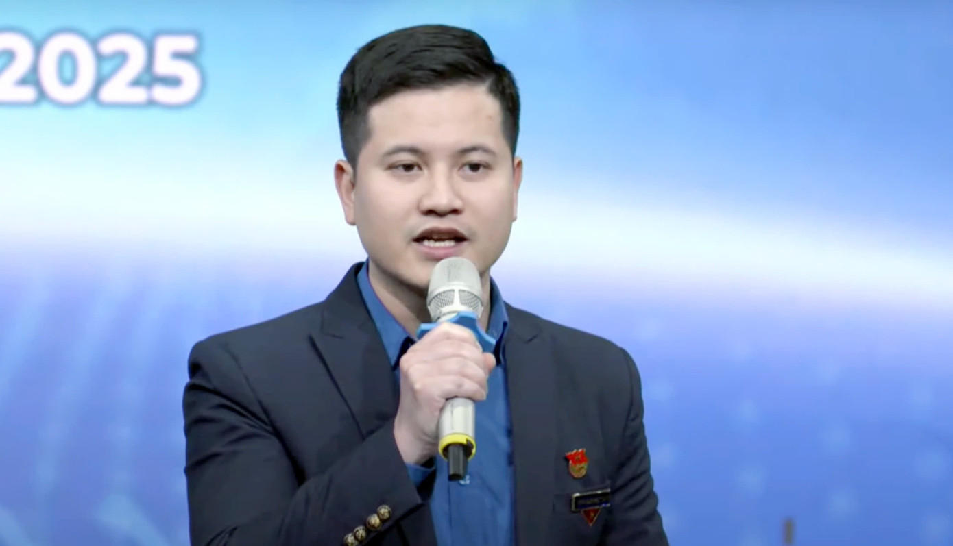 Anh Đinh Ngọc Thanh - Bí thư Quận Đoàn Tây Hồ, Hà Nội.