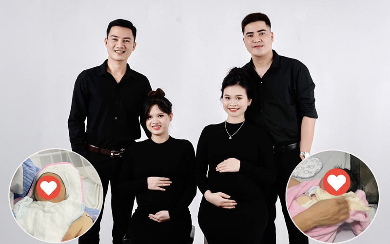 Hai nàng dâu cùng chuyển dạ trong một ngày. Hai nàng dâu cùng chuyển dạ trong một ngày.