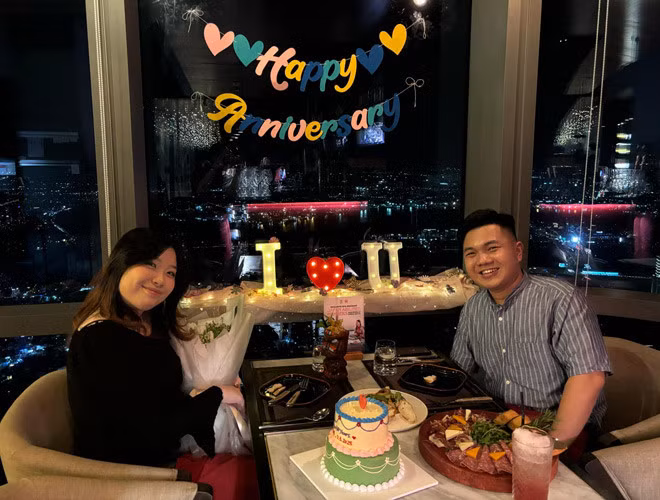 Khi có công việc ổn định, Châu đã bù đắp cho Tài.