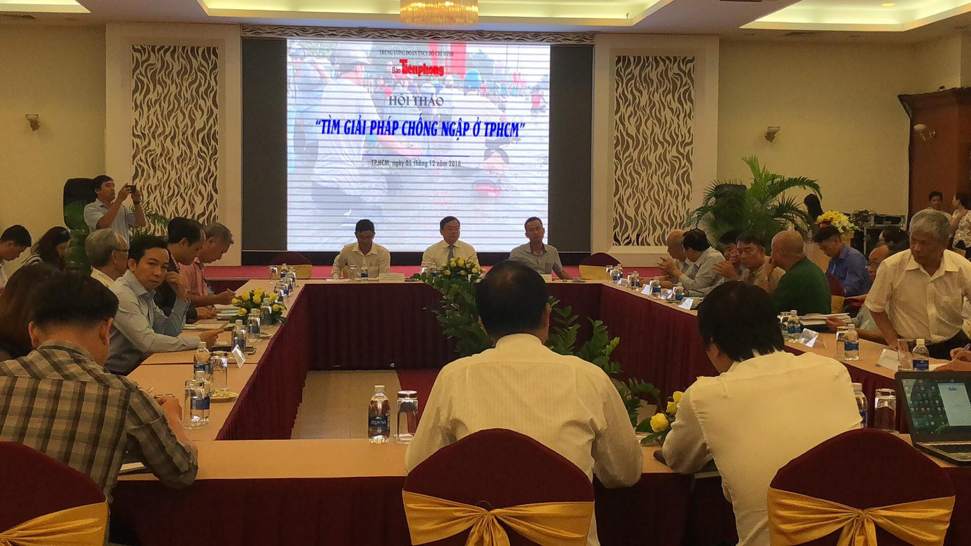 Chuyên gia: Chống ngập là 'dắt mưa ra ngoài và ngăn triều lũ tiến vào' ảnh 13