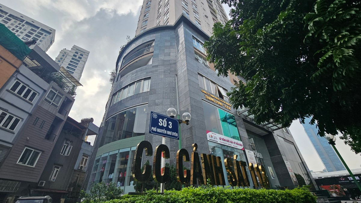 Dự án chung cư Cảnh sát 113 tọa lạc tại số 3 phố Nguyễn Như Uyên do Công ty TNHH Thăng Long làm chủ đầu tư, khu vực vi phạm PCCC bị tạm đình chỉ, đình chỉ hoạt động đối với tầng hầm và các tầng dịch vụ.