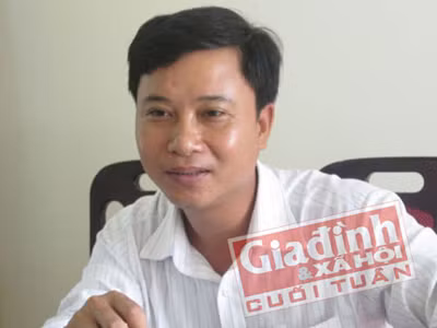 Ông Nguyễn Anh Tuấn - Phó chủ tịch UBND xã Tiên Kiên. Ảnh: Trần Tiến