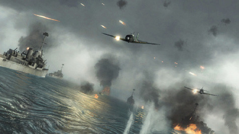 Ảnh minh họa 1 trận chiến trên Thái Bình Dương. nguồn: scenicreflections. Ảnh minh họa 1 trận chiến trên Thái Bình Dương (nguồn: scenicreflections)