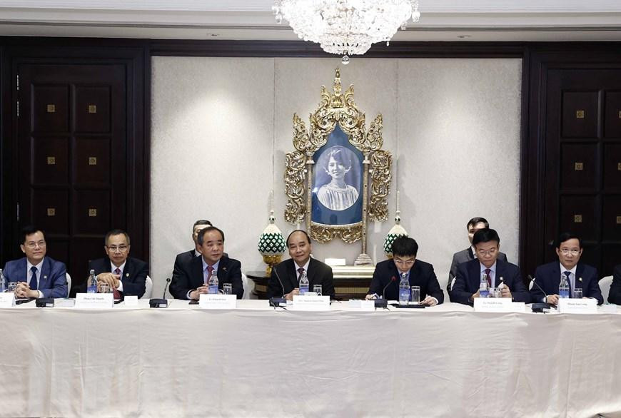 Các đại biểu dự tọa đàm. (Ảnh: Thống Nhất/TTXVN)