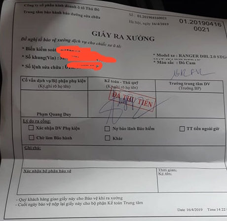 Ford Ranger Biturbo mới mua đã phải thay dầu cầu ở Hà Nội ảnh 1